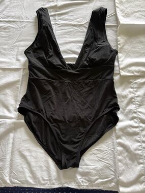 Andie Black One-Piece Swimsuit